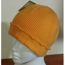 Pomarańczowa damska czapka
