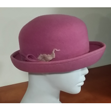 Filcowy kapelusz damski